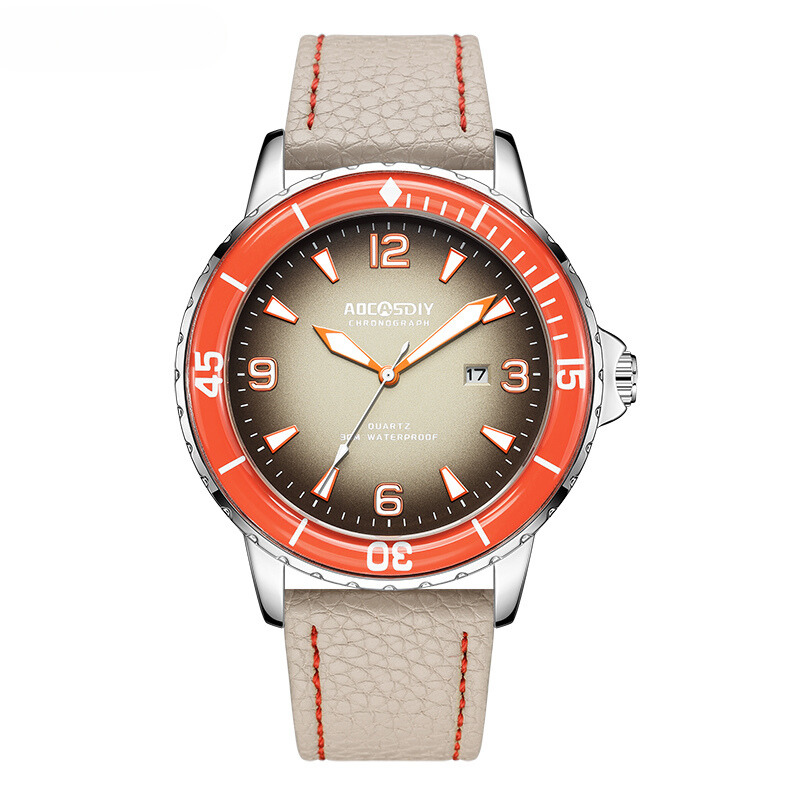 Leren Strap Casual Horloge