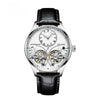 Dubbele Tourbillon Lichtgevend Mechanisch Horloge