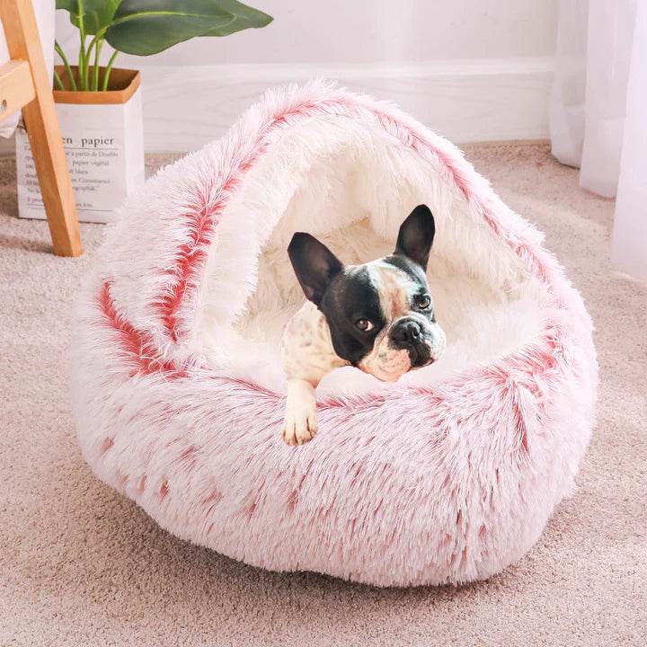 Cozy Paws - Rond en Verwarmend Bed voor Huisdieren