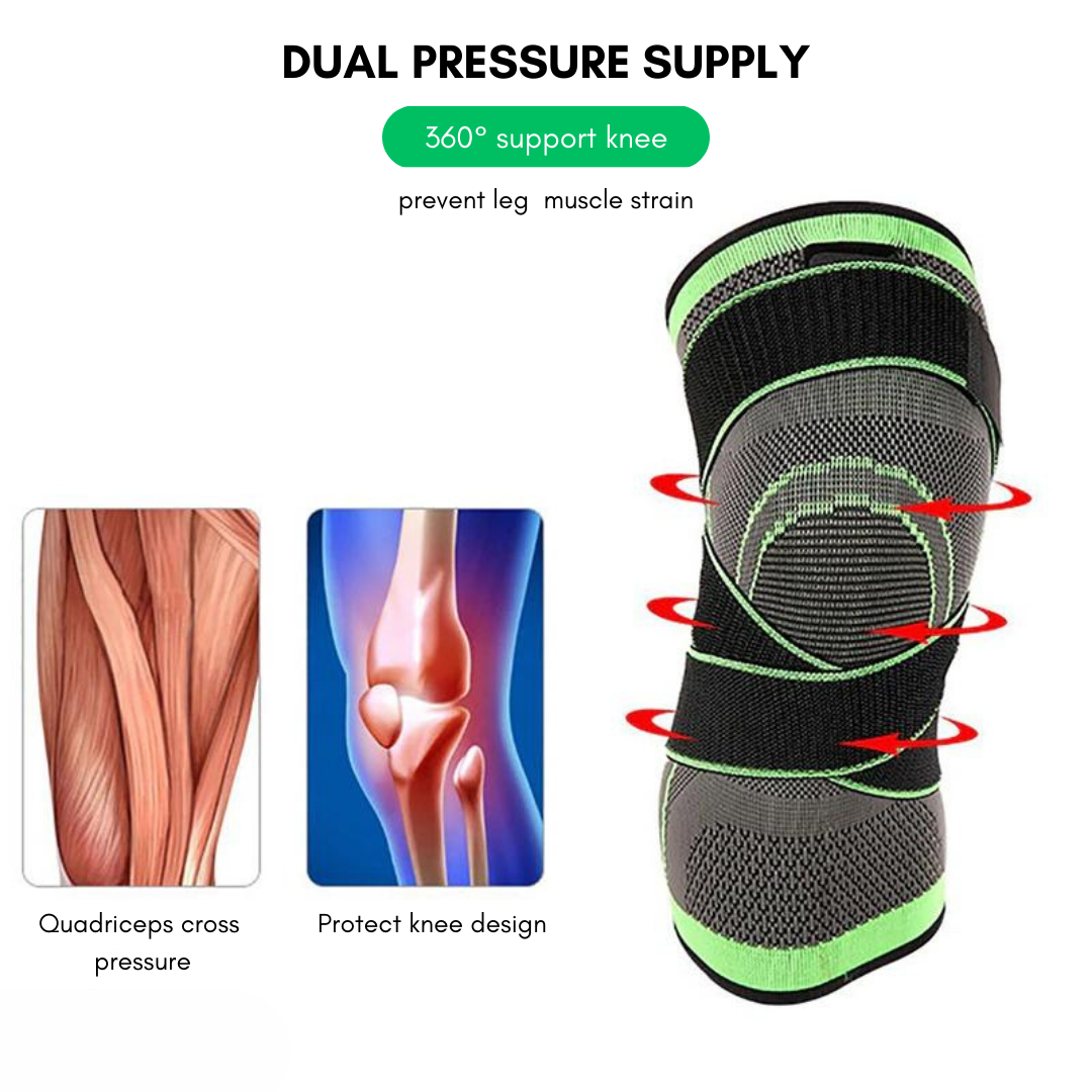 Knee Safe - 3D Kniecompressiekussen (1+1 GRATIS)