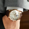 Luxe Leren Quartz Horloge