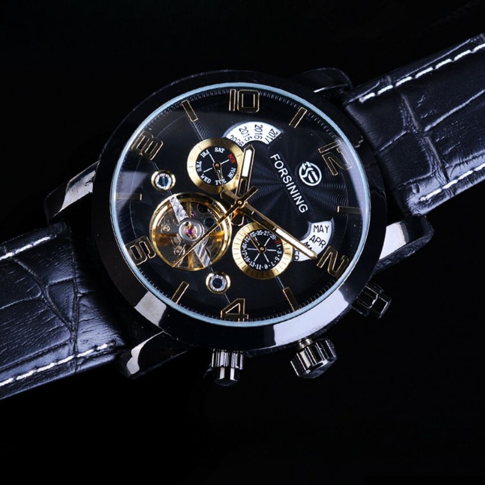 Luxe Tourbillon Automatisch Mechanisch Horloge