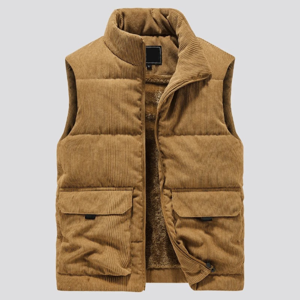 Corduroy Casual Warme Vest