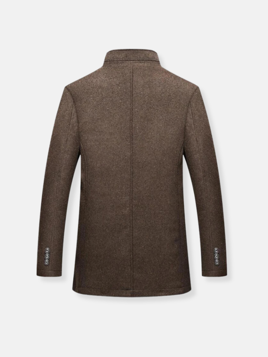 Wollen Trenchcoat voor Mannen