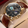 Elegante Maanfase Horloge
