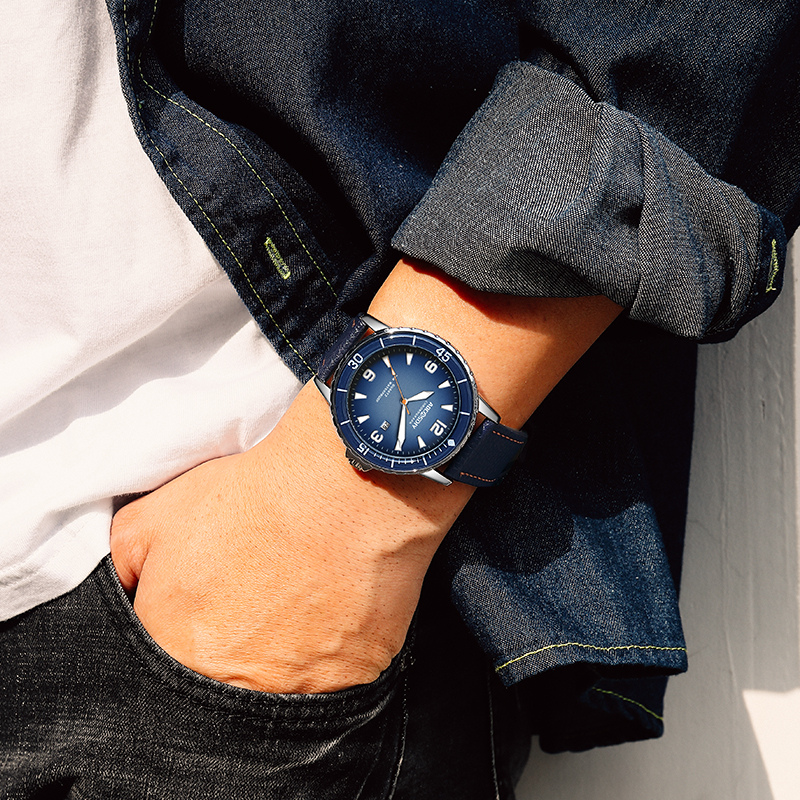 Leren Strap Casual Horloge