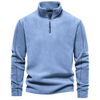 Warme Fleecesweater met Rits