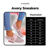 Avery Sneakers - Ademende En Lichte Kristallen Sneakers