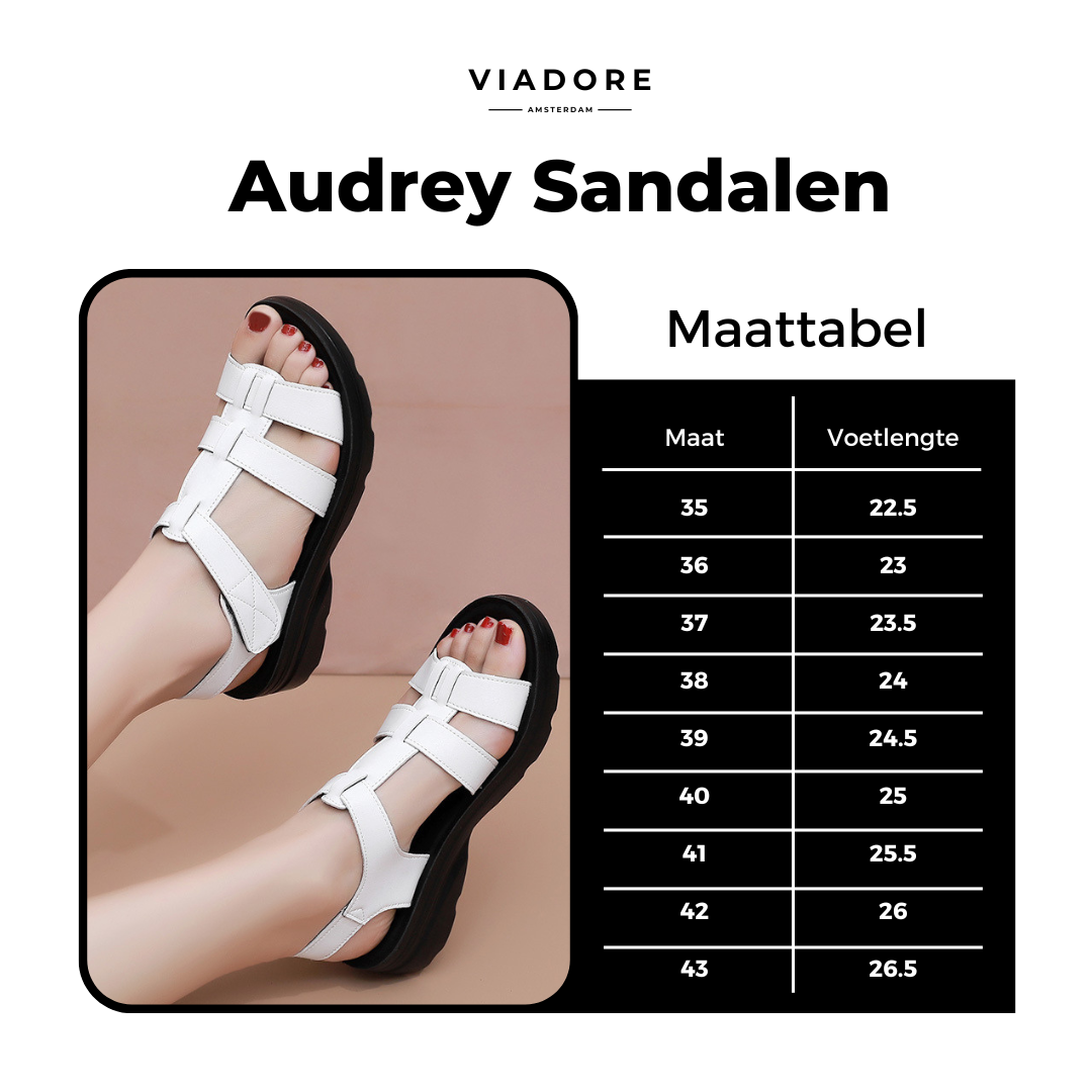 Audrey Sandalen - Modieuze Pijnverlichtende Damessandalen