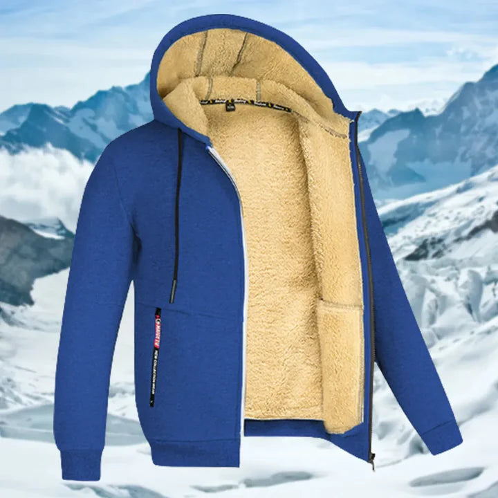 Gilben - Heren Winterjas Met Capuchon En Fleece