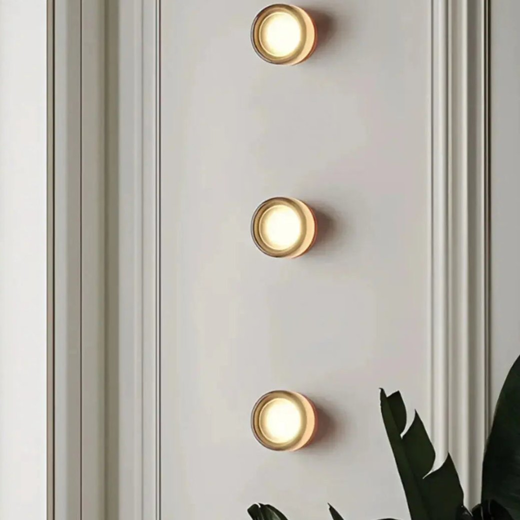 Stijlvolle Dimple LED-Wandlamp