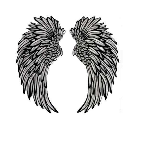 Angel Wing™ - Metalen Muurkunst Met Verlichte Vleugels