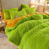 Plush Dreams - 5 Sets Luxe Fleece Beddengoed + Gratis Hartkussen