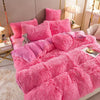 Plush Dreams - 5 Sets Luxe Fleece Beddengoed + Gratis Hartkussen