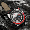 Luxe Waterdichte Chronograaf Sport Quartz Horloge