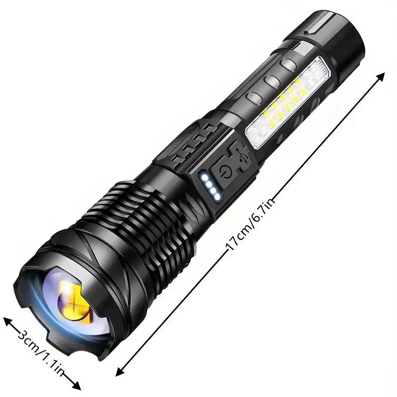 Duurzame LED Tactische Zaklamp