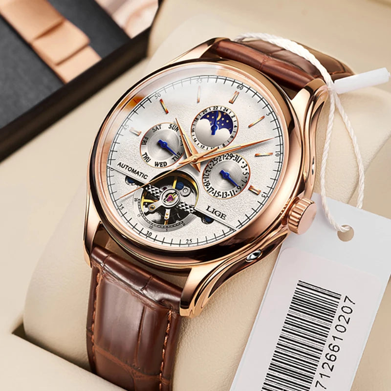 Automatische Mechanische Tourbillon Horloge