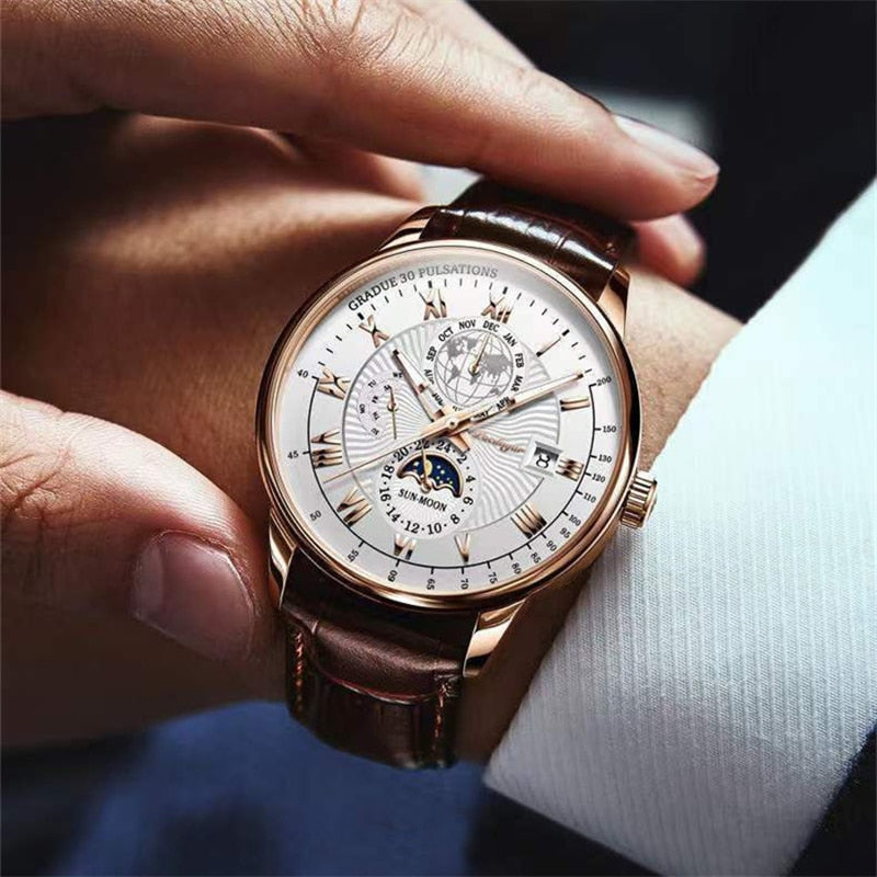 Trendy High-End Lichte Quartz Horloge