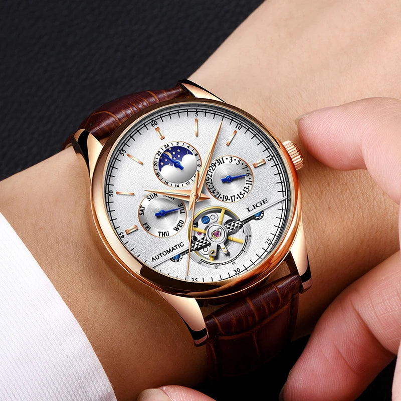 Automatische Mechanische Tourbillon Horloge