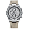 Mode Leren Band Chronograaf Horloges