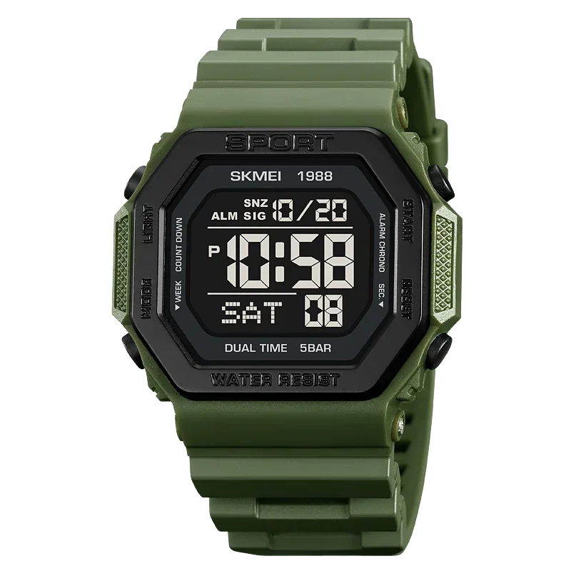 Multifunctioneel Militair Digitaal Horloge