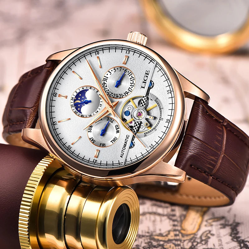 Automatische Mechanische Tourbillon Horloge