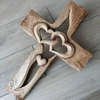 Decor Cross - Verstrengelde Harten