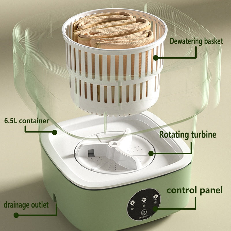 Eltoni™ - Opvouwbare Wasmachine