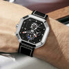 Luxe Waterdichte Quartz Chronograph Horloge