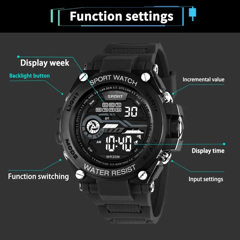 Outdoor Digitaal Sport Horloge