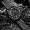 Luxe Waterdichte Chronograaf Sport Quartz Horloge