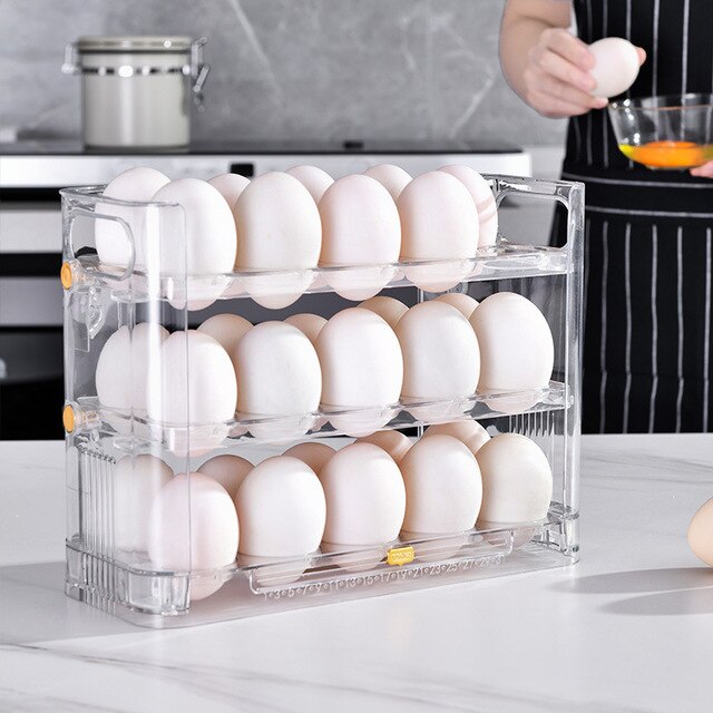 Egg Holder - Opbergdoos Voor Eieren Met Drie Lagen