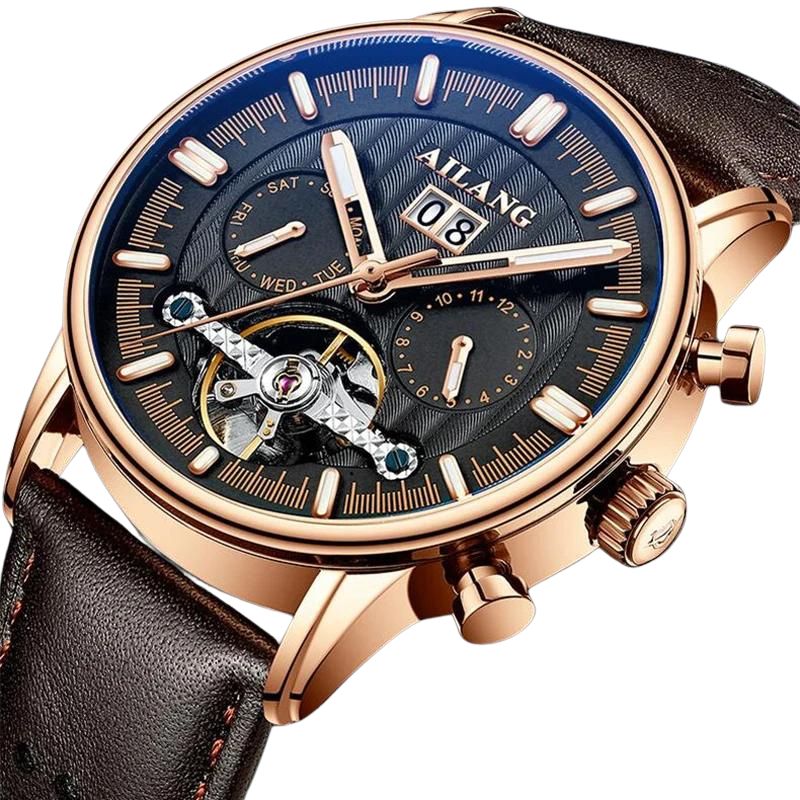 Modieuze Waterdichte Tourbillon Horloge