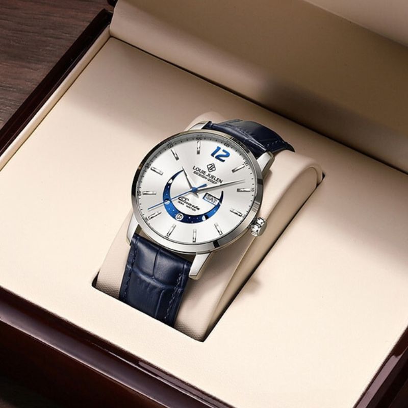 Elegante Maanfase Horloge