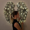 Afbeelding in Gallery-weergave laden, Angel Wing™ - Metalen Muurkunst Met Verlichte Vleugels