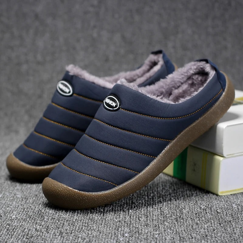 Stijl Winter Pluche Mannen Pantoffels