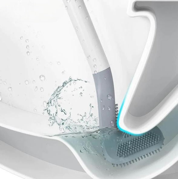 Ronin™ - Hygiënische En Multifunctionele Toiletborstel Met Houder