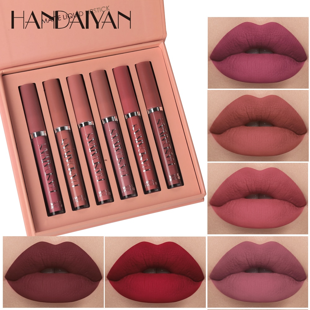 Sexy Lips™ - 6 Stuks Matte Lippenstift