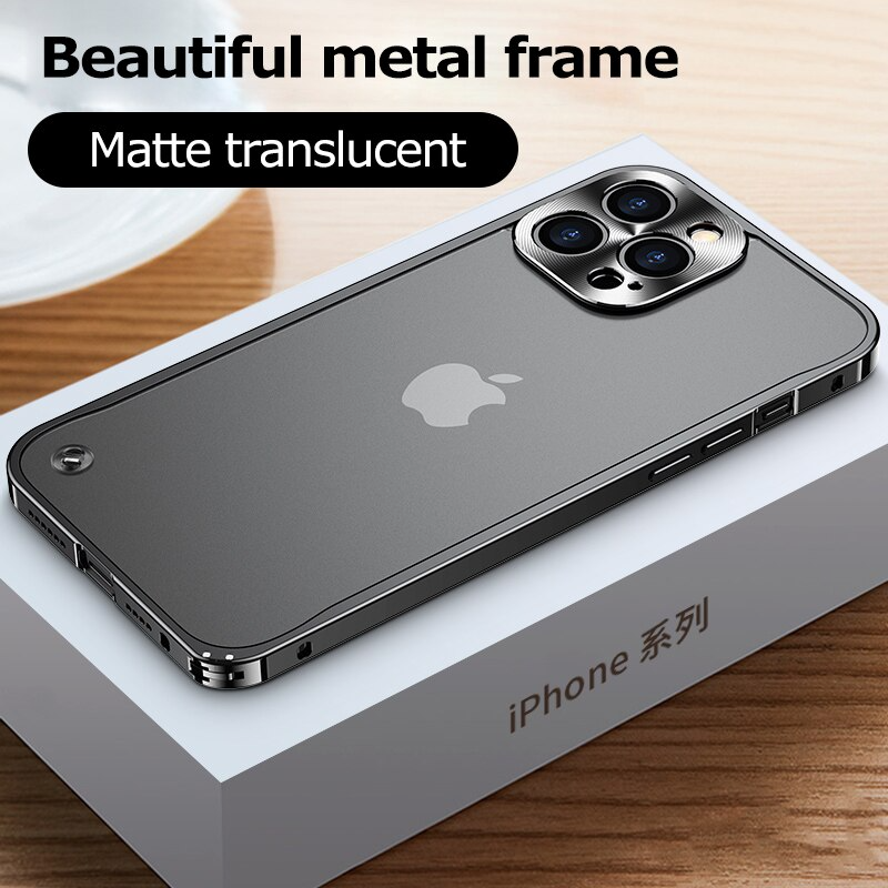 Iphone shop metal case