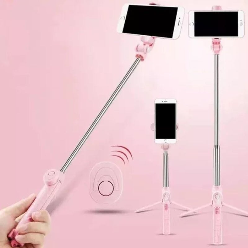 Selfie Pro™ | 6-in-1 Draadloze Bluetooth Mobiele Telefoonhouder