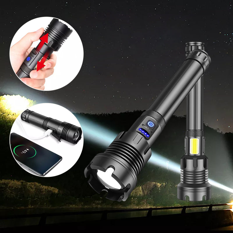 MOVA™ - Oplaadbare Tactische LED Laser Zaklamp