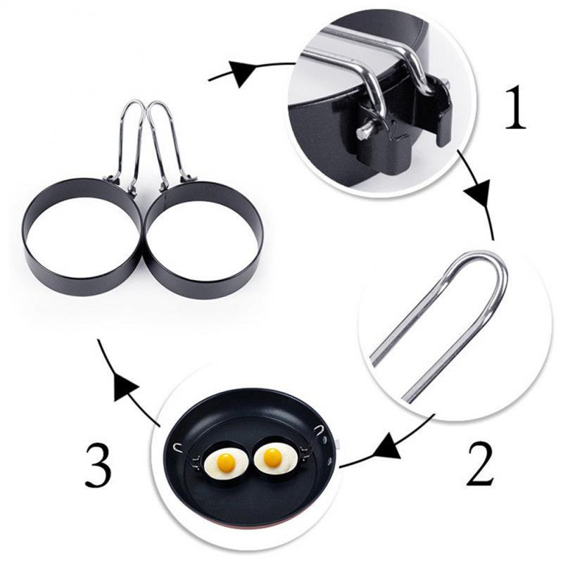 Non Stick Omelet Ring Vorm (2+3 GRATIS)