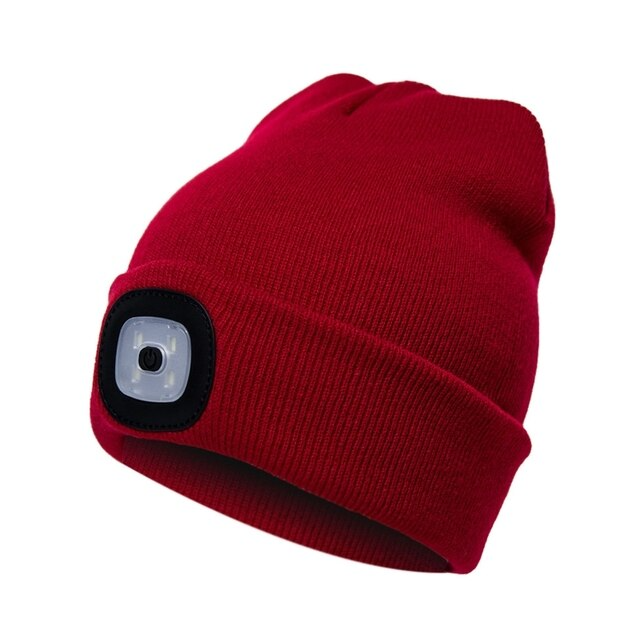 Light Hat™ - Afneembare LED-hoofdlamp Beanie Muts