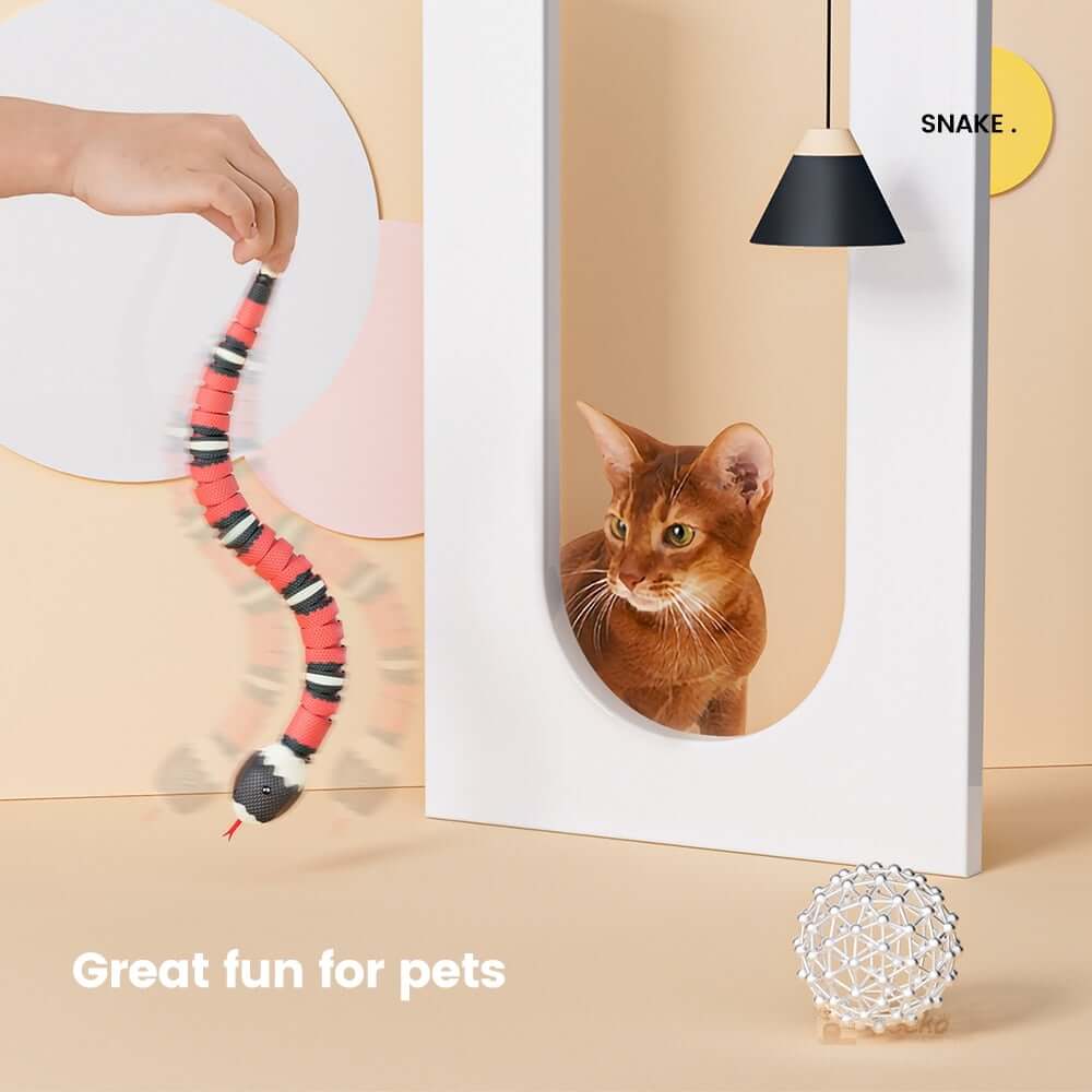 Smart Snake kattenspeelgoed