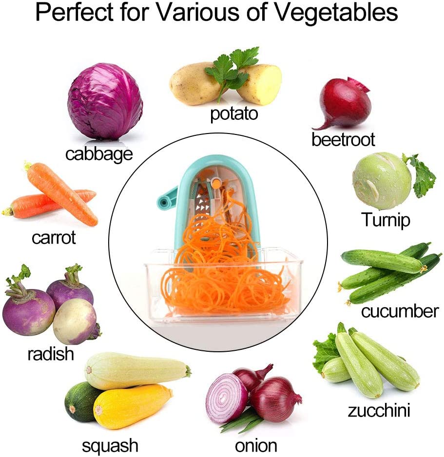 VeggieTwist™ - Verander groenten in heerlijke spiralen in een handomdraai