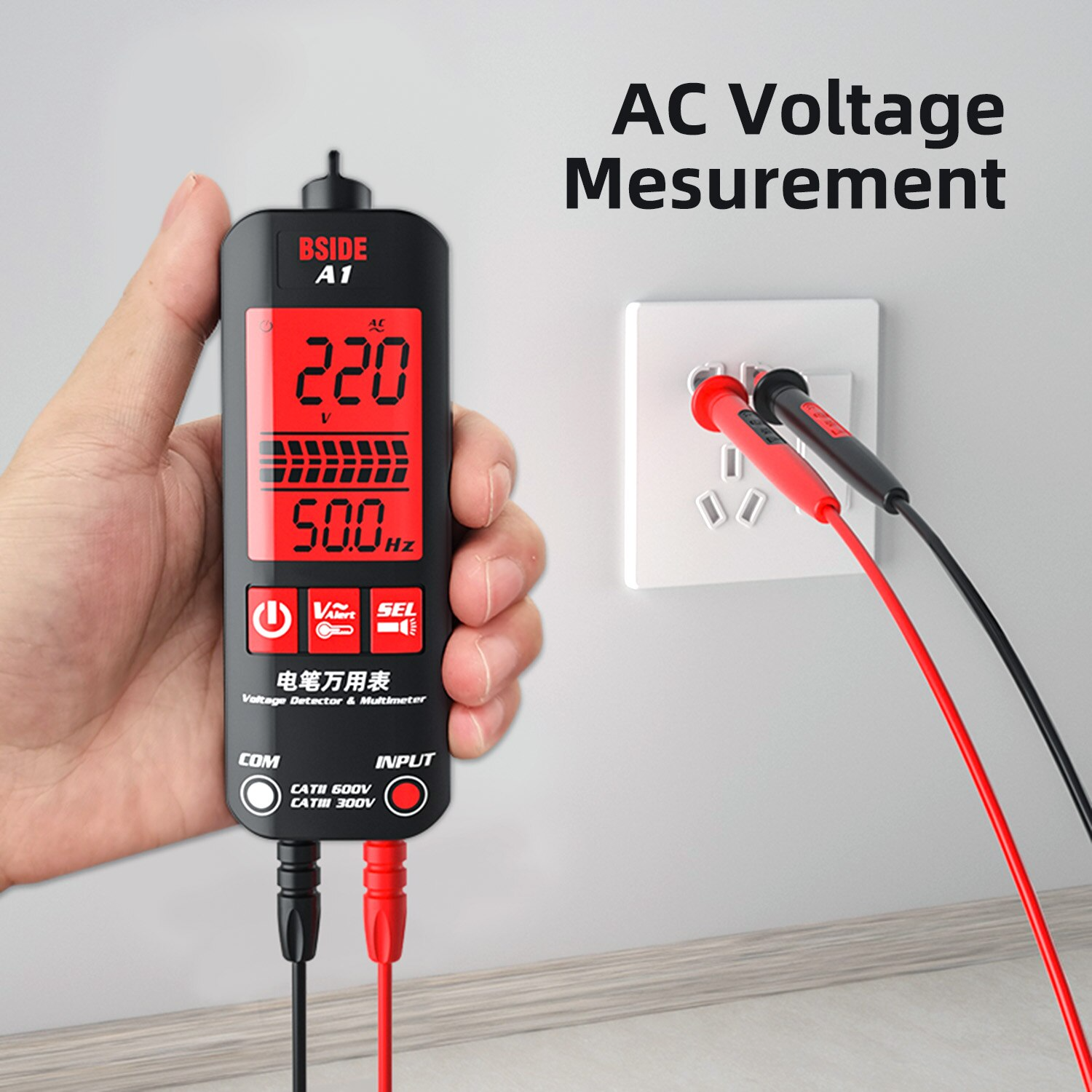 Canava™ - A1 Volautomatische Anti-Brand Intelligente Digitale Multimeter