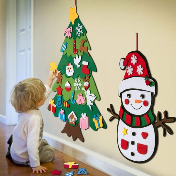 Home Decoration™ - DIY Vilten Kerstboom Set