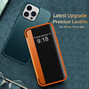 Velise™ - Business Series Flip Leather Case Voor iPhone