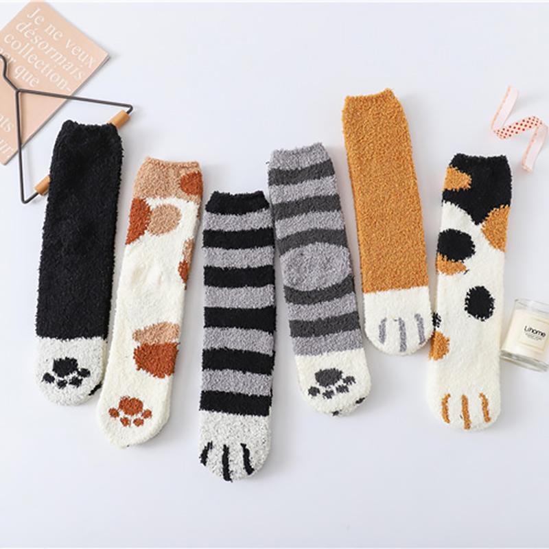 Meow™ - 6 Paar Kattenklauw Sokken