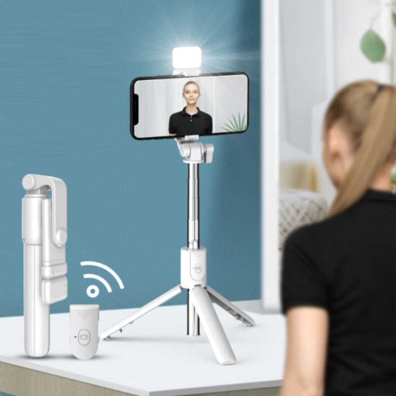 Selfie Pro™ | 6-in-1 Draadloze Bluetooth Mobiele Telefoonhouder